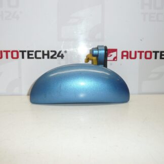 Manivela dianteira esquerda Citroën C1 Peugeot 107 azul. 9101AK