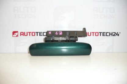 Puxador da porta traseira esquerda Citroën Xsara verde metalizado 9101N4