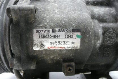 Compressor de ar condicionado Sanden SD7V16 1242 9659232180