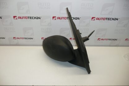 Retrovisor direito preto Citroën C1 Peugeot 107 87910-0H010 87910-0H011