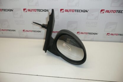 Retrovisor direito preto Citroën C1 Peugeot 107 87910-0H010 87910-0H011