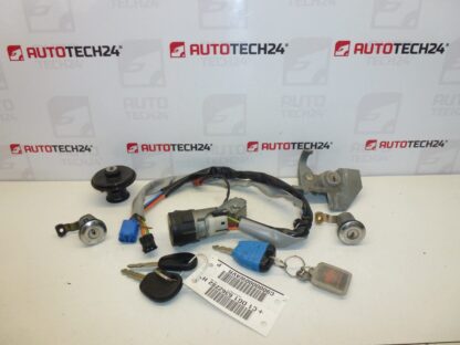 Conjunto de chaves e fechaduras Citroën Berlingo II 4162CF 3 chaves