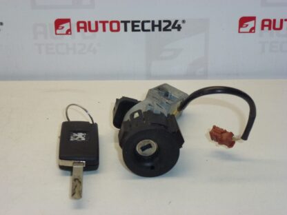 Caixa de interruptores 1 chave Citroën Peugeot 4162EA