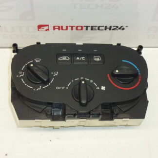 Controle de aquecimento do ar condicionado Peugeot 307 593240000 T5RFESS 6451JS