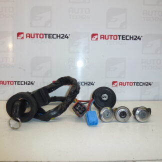 Conjunto de fechaduras 1 chave Citroën Berlingo Peugeot Partner para 2002 4162AN 4162AP