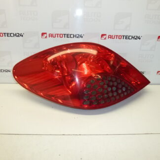 Luz traseira esquerda Peugeot 207 9649986680 6350Y7