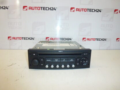 Auto-rádio com CD MP3 Citroën Peugeot 9663080277 657903