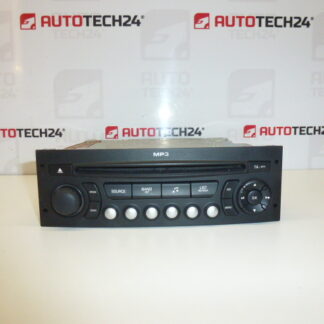 Auto-rádio com CD MP3 Citroën Peugeot 96627394XT 6564ZG