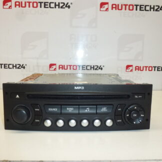 Auto-rádio com CD MP3 Citroën Peugeot 96643698XT 657919