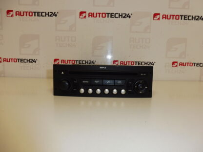 Auto-rádio com CD MP3 Citroën Peugeot 96646223XT