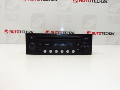 Auto-rádio com CD MP3 Citroën Peugeot 9666403077 6579FG 6579PC