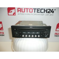 Auto-rádio com CD MP3 Citroën Peugeot 96643698XT00