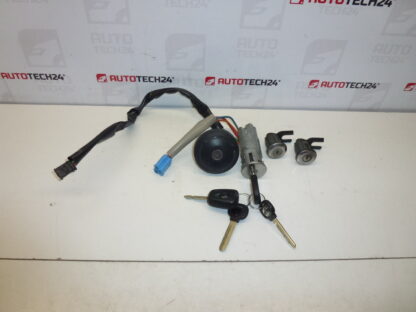 Conjunto de fechadura 2 chaves Citroën Xsara Picasso 4162HK 4162FF 4162CK