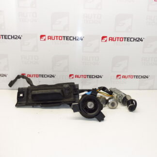 Conjunto de fechadura Peugeot 206 1 chave 4162EW 4162Z1