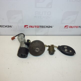 Conjunto de fechaduras + 1 chave remota Citroën C5 05-07 4162HE