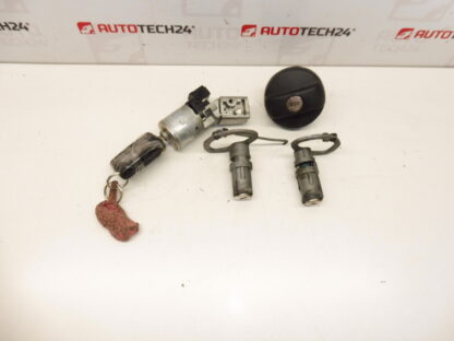 Conjunto fechadura Citroën C8 Peugeot 807 + 1 chave 4162TA 4162KJ