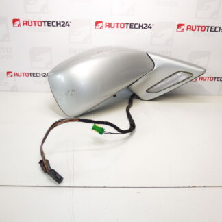 Espelho retrovisor direito dobrável eletricamente cinza EZRC Citroën C8 14888830ZR 8153FW