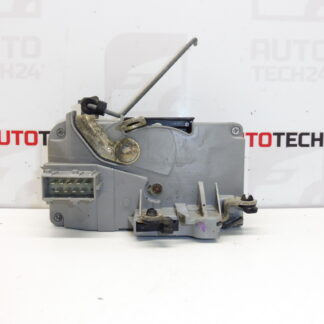 Fechadura da porta dianteira esquerda Peugeot 206 até 2002 conector quadrado 9135H3