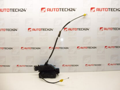 Fechadura da porta traseira esquerda Peugeot 207 24087816 24091816