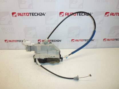 Fechadura da porta traseira esquerda Peugeot 407 9659854380 9137K9