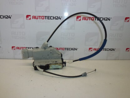 Fechadura da porta traseira esquerda Peugeot 407 9681337580 9137K9