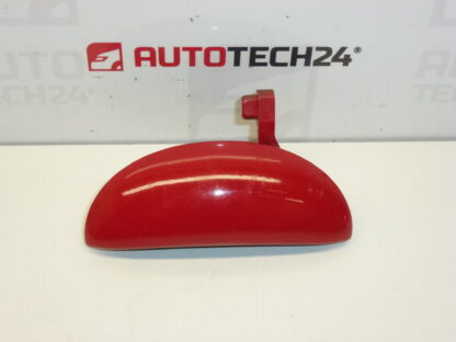 Maçaneta da porta traseira esquerda Citroën C1 Peugeot 107 vermelho 9101AQ