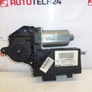 Motor de enrolamento do vidro dianteiro direito Peugeot 307 9634457480 9222N3