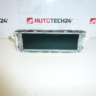 Peugeot 407 display de rádio de computador 9666631380 659349