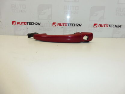 Puxador da porta Citroën Peugeot vermelho LKRD 9101GF