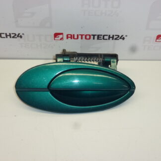 Puxador da porta traseira direita Citroën C5 I e II 9631830977 9644270177 verde