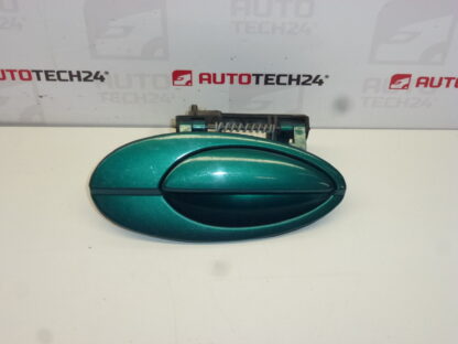 Puxador da porta traseira direita Citroën C5 I e II 9631830977 9644270177 verde