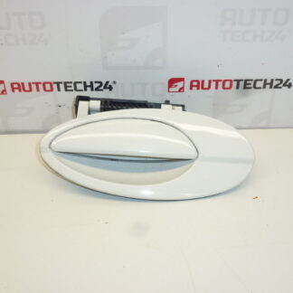 Puxador da porta traseira esquerda Citroën C5 I e II 9631831077 9101S7 branco