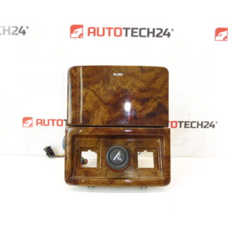 Peugeot 607 console central cinzeiro 9629449477 7588PV