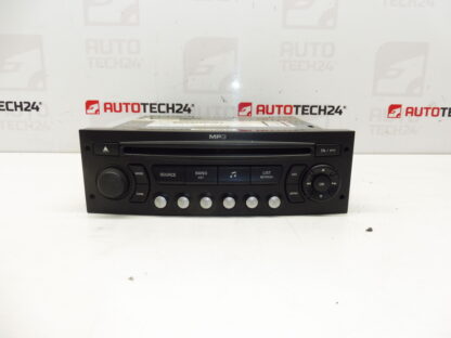 Auto-rádio com CD Blaupunkt RD4 N2 MP3 Citroën Peugeot 9664770277 6574Y7