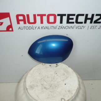 Cobertura do espelho esquerdo Peugeot 206 KMF 962843103F 815242