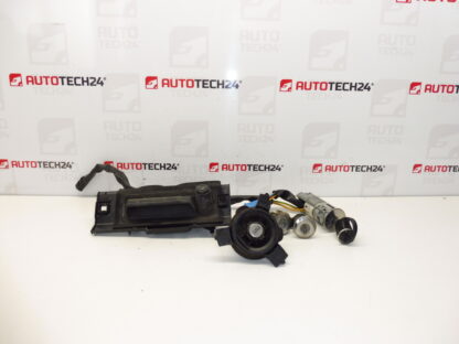 Conjunto de fechadura Peugeot 206 1 chave 4162EW 4162Z1