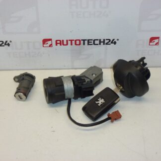 Conjunto de fechaduras 1 chave Peugeot 307 4162JC 4162KG