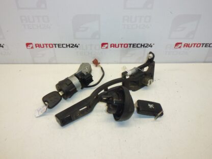 Conjunto de fechaduras 2 chaves Peugeot 307 4162GA 4162KG