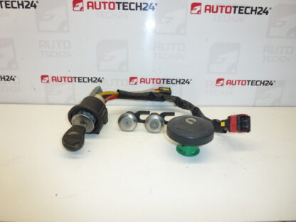 Conjunto de fechaduras uma chave Citroën Xsara Picasso 4162W5 4162S0