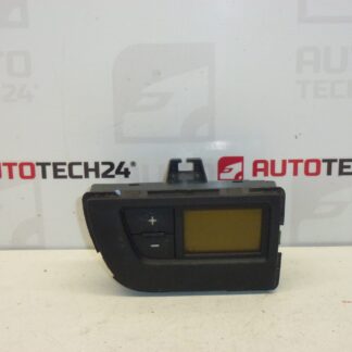 Controle de ar condicionado Citroën C4 Picasso 9650868877 6451WS