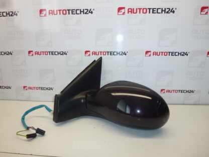 Espelho retrovisor esquerdo Citroën C5 rebatível eletricamente EFBD 8149WL