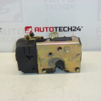 Fechadura da porta direita Peugeot 206 conector oval 9136J1