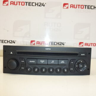 Rádio carro CD Citroën Peugeot PSA RD45 T88 MP3 USB Bluetooth 98145511ZD