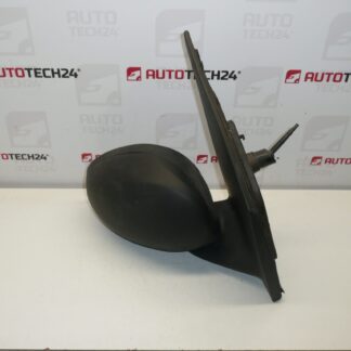 Retrovisor direito preto Citroën C1 Peugeot 107 87910-0H010 87910-0H011